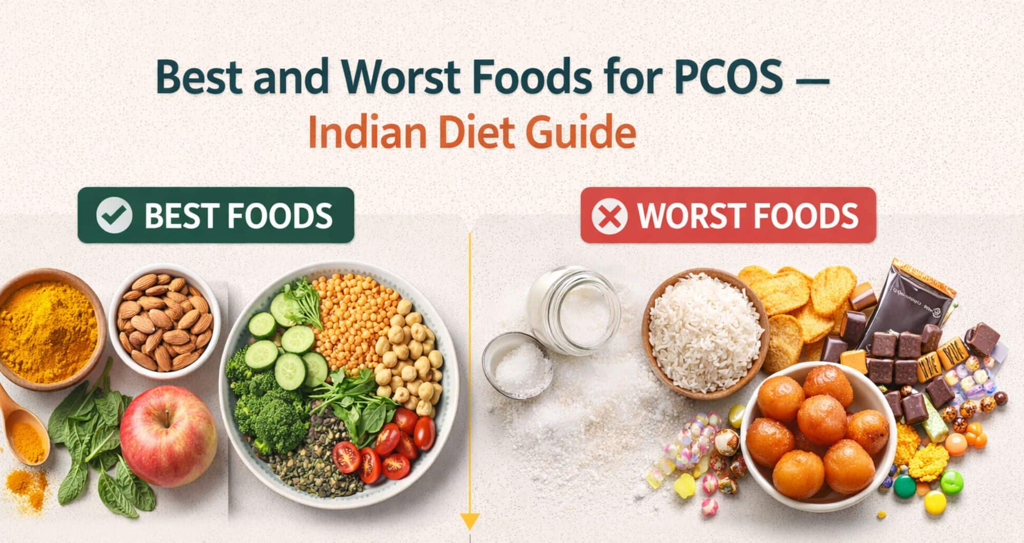 Best and Worst Foods for PCOS