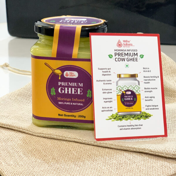 Premium Moringa Ghee - Bulk Order (50+ Units)