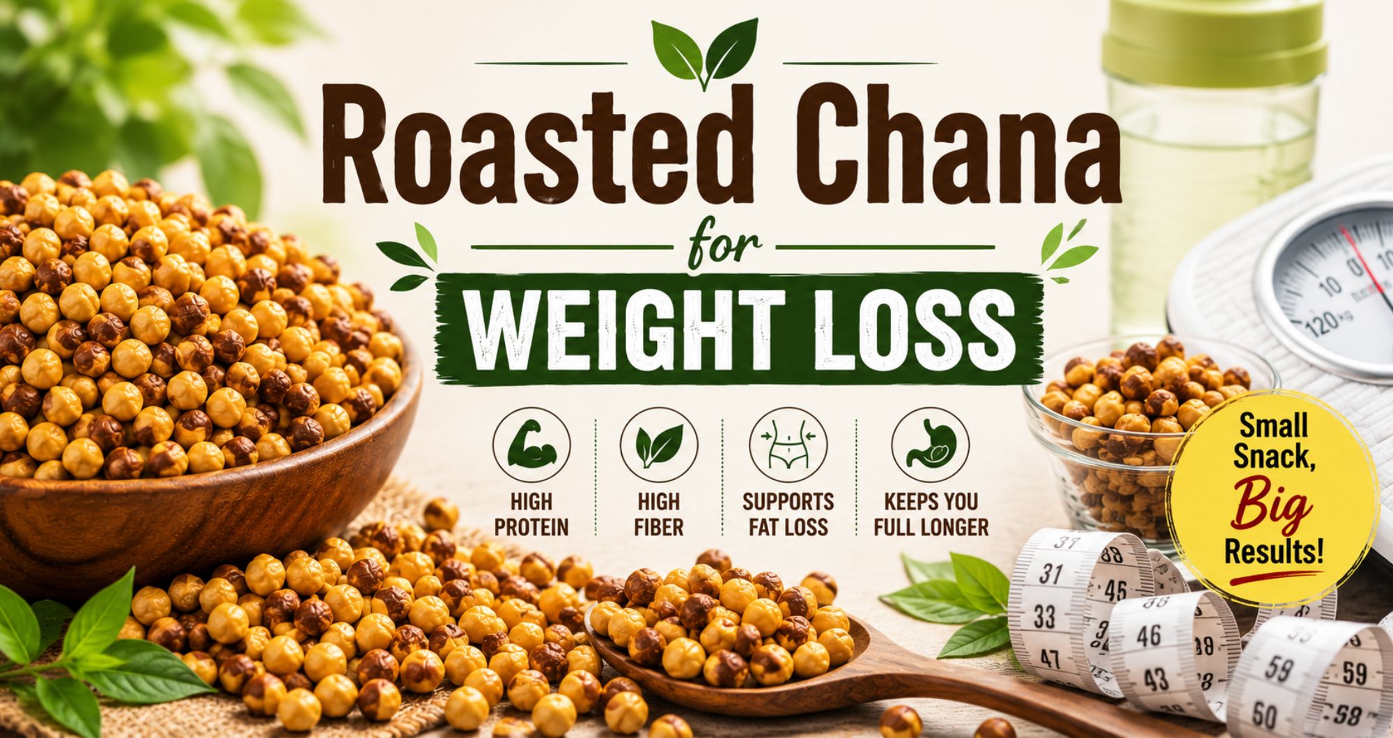 Roasted Chana for Weight Loss