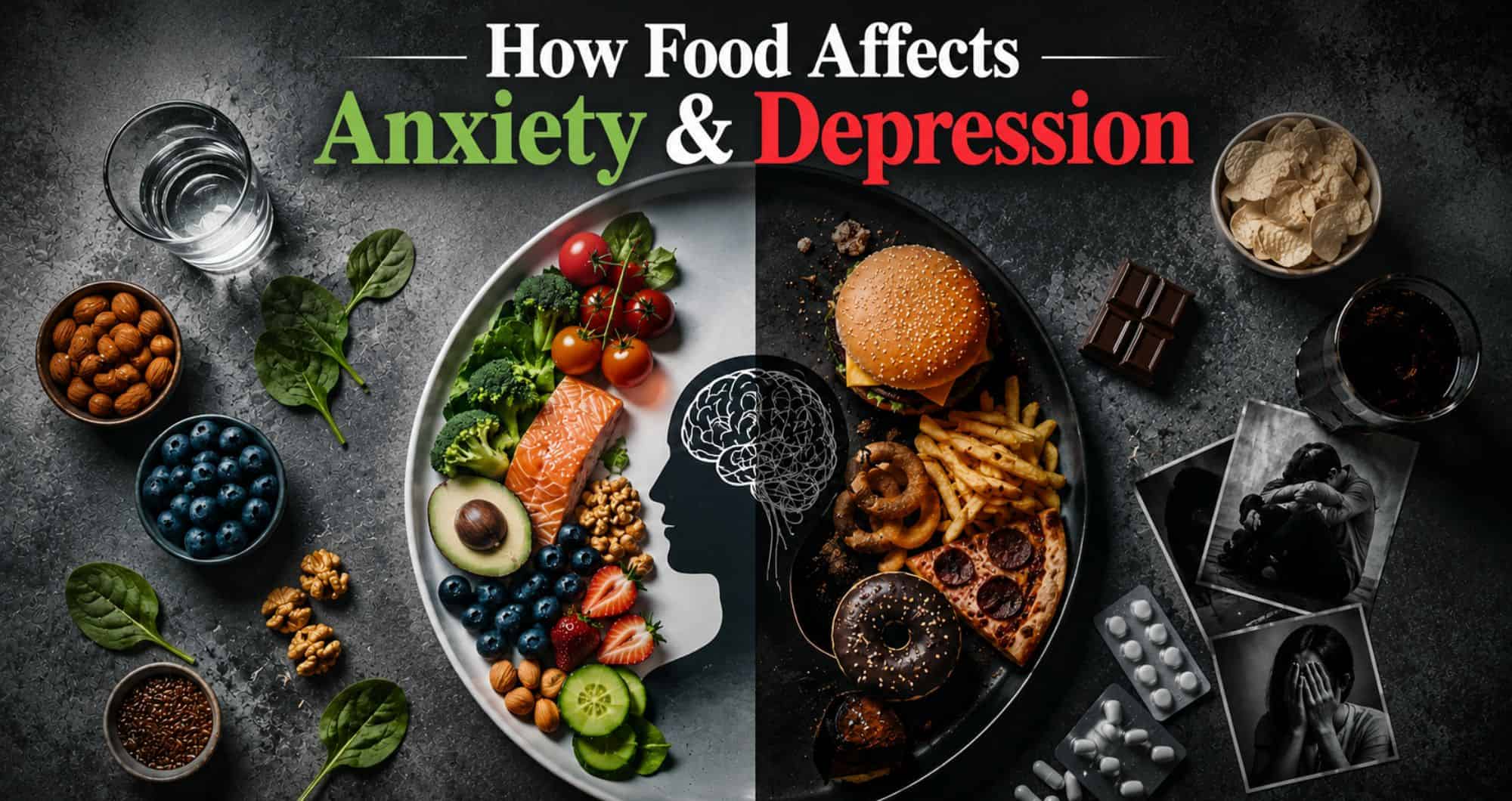 Food Affects Anxiety and Depression