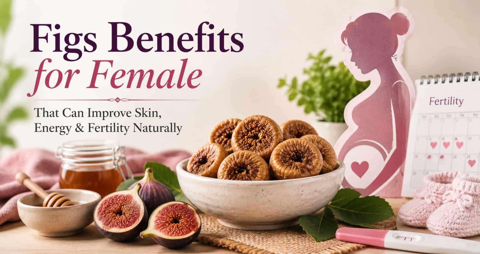 Figs benefits for female health
