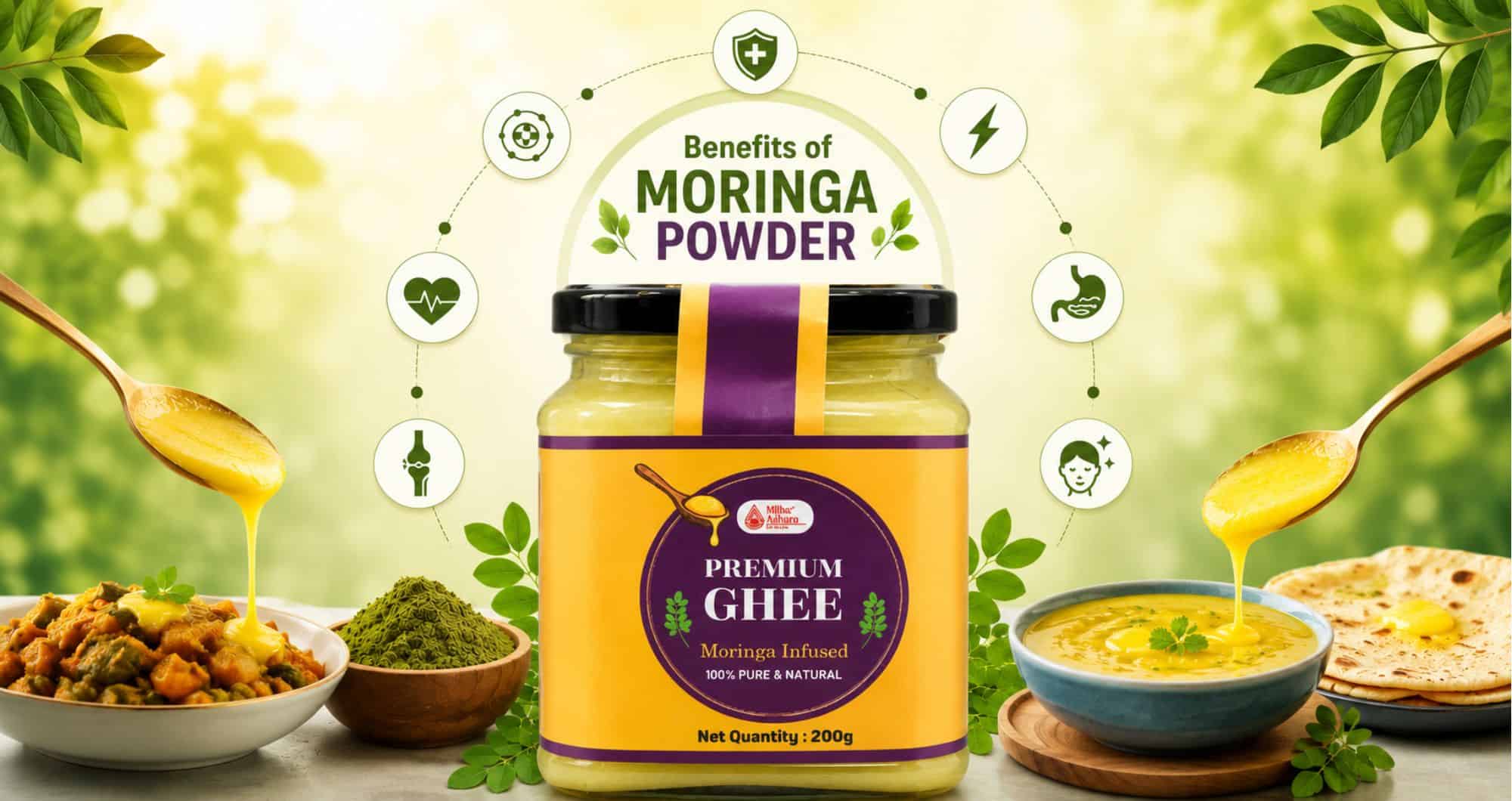Benefits of Moringa Ghee