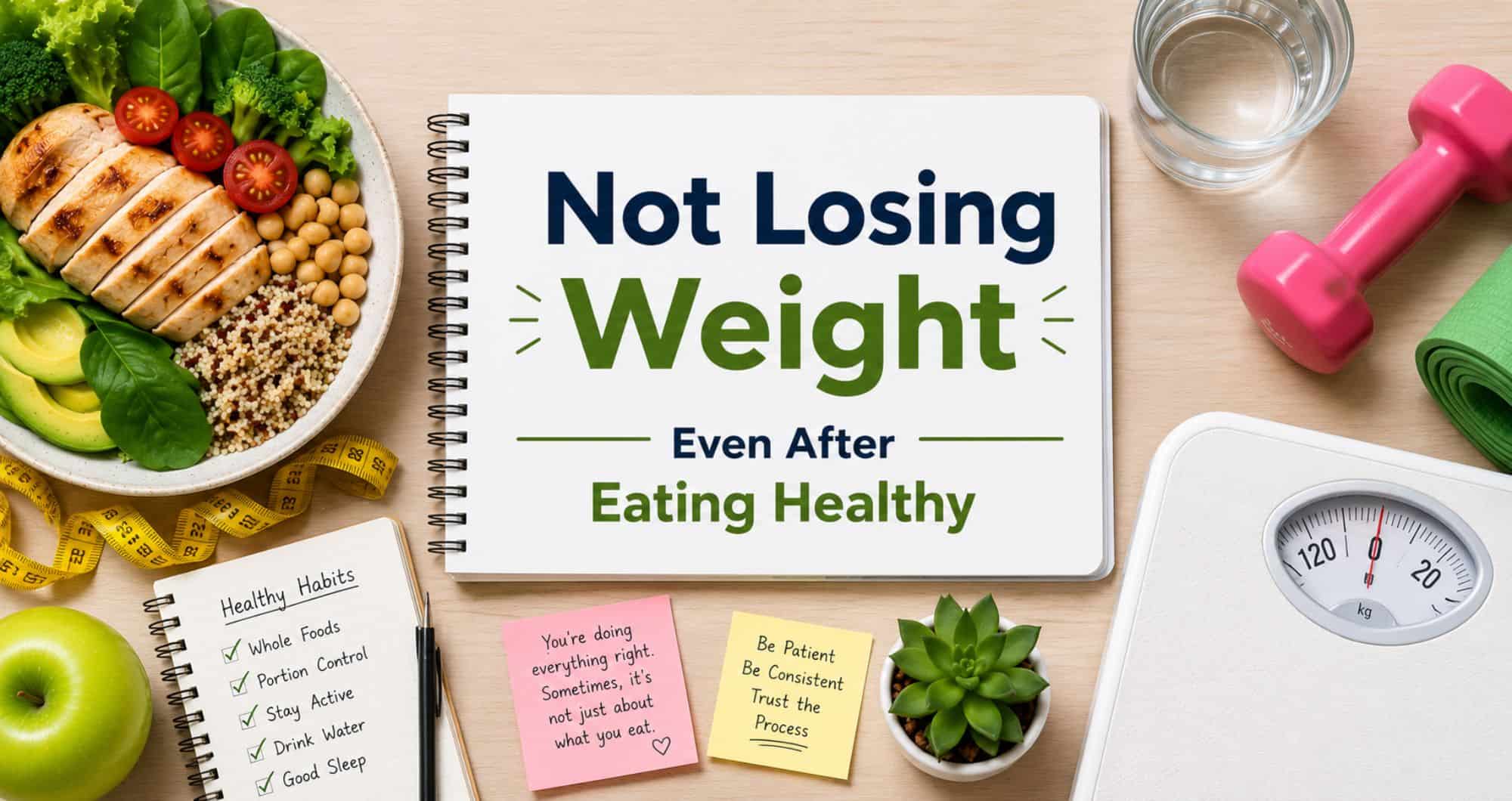 Not Losing Weight Even Though I Eat Healthy