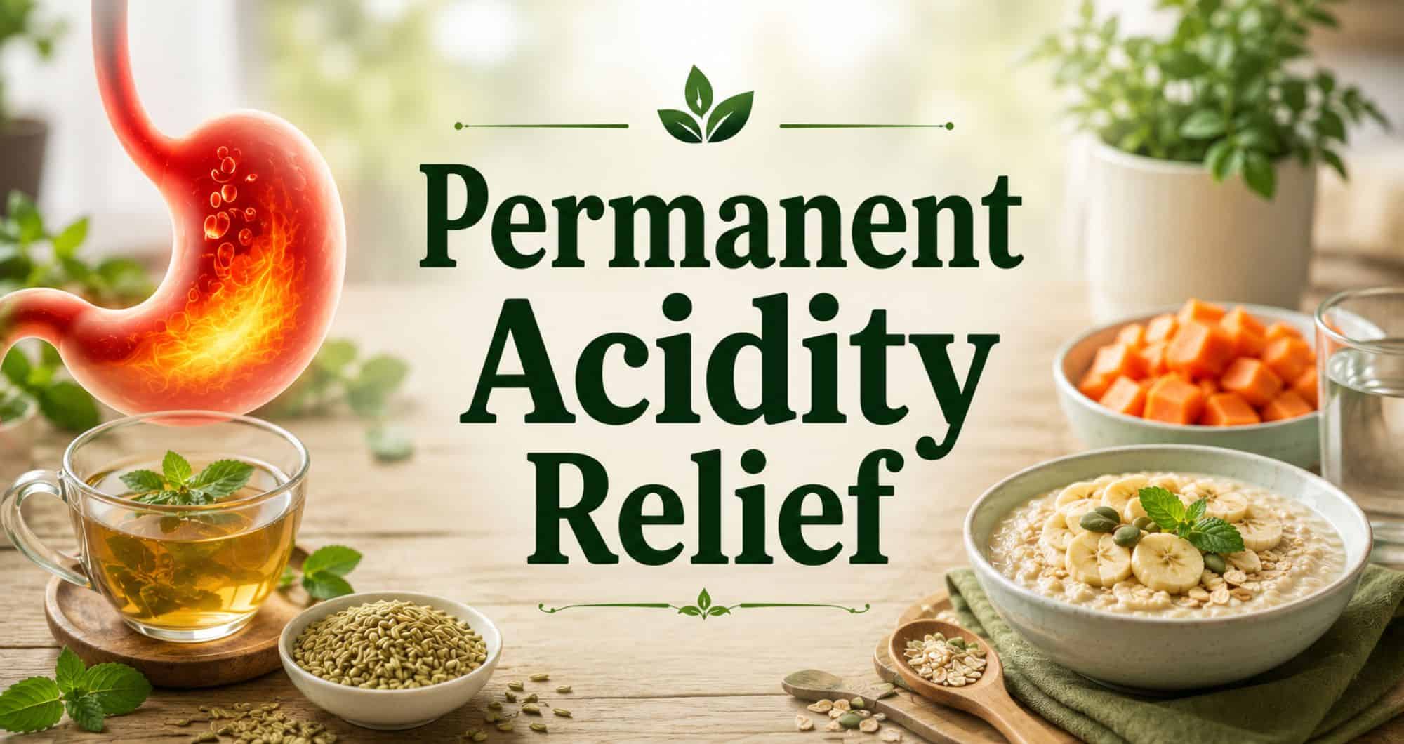 Permanent Acidity Relief